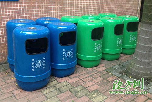 貴陽(yáng)市政玻璃鋼果皮箱，來(lái)自欣方圳