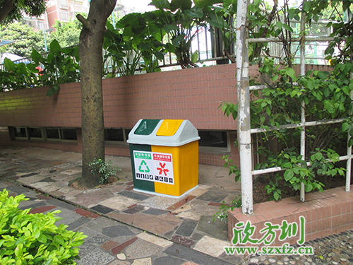 炎炎夏季，玻璃鋼垃圾桶為清遠(yuǎn)市街道帶來點點綠意